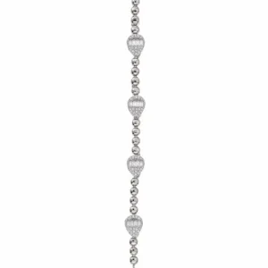 Stone Drop 925 Silver Bracelet Rakhi