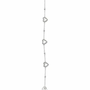 925 Silver Heart Bracelet Rakhi