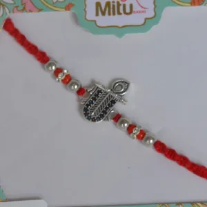 Veena Silver Rakhi